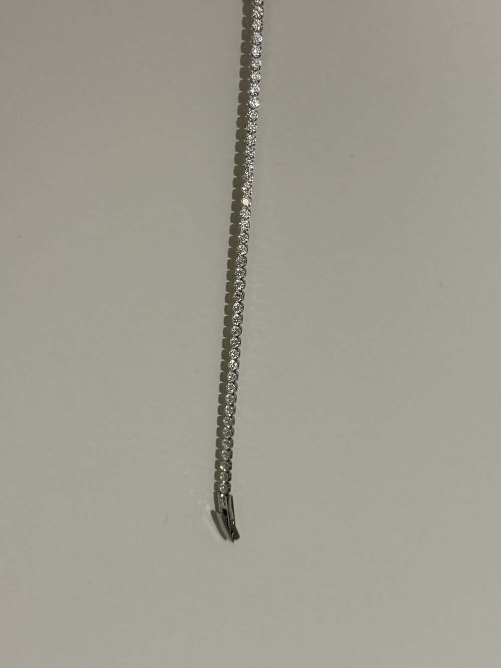 Clara VVS1 Moissanite Round Cut Tennis Bracelet – ,